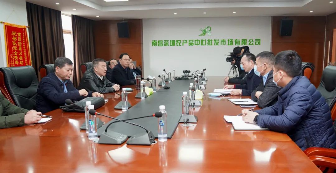 徐云辉到南昌深圳农产品批发市场开展督导检查